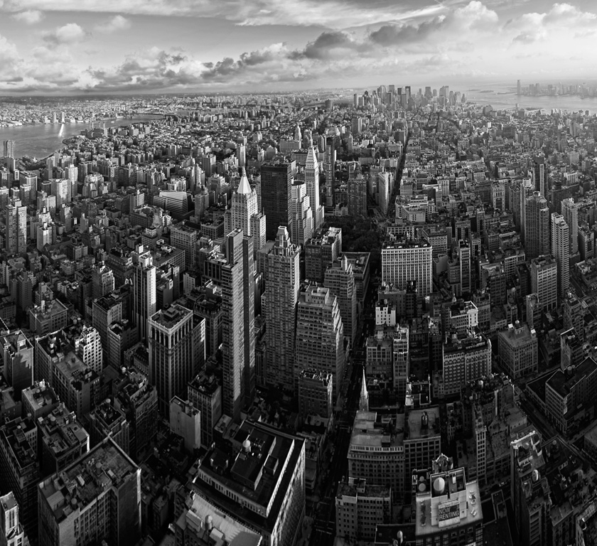 Downtown Manhattan panorama